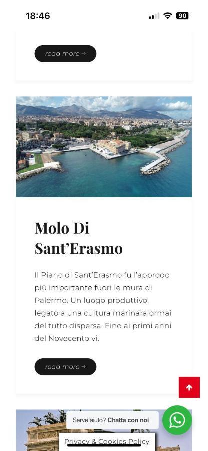 Casa Vacanze La Rocca 2 Leilighet Palermo Eksteriør bilde